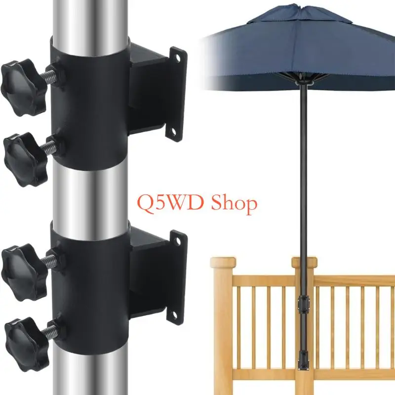 Q5WD Umbrella Table Clamp Umbrella Stand Stabilizers For Beach Chairs And Loungers