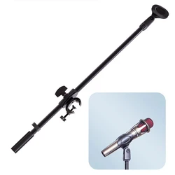 Miwayer 55CM Metal Microphone Stand, Adjustable Arm Arm, High Strength Clip, Phone Extension Holder