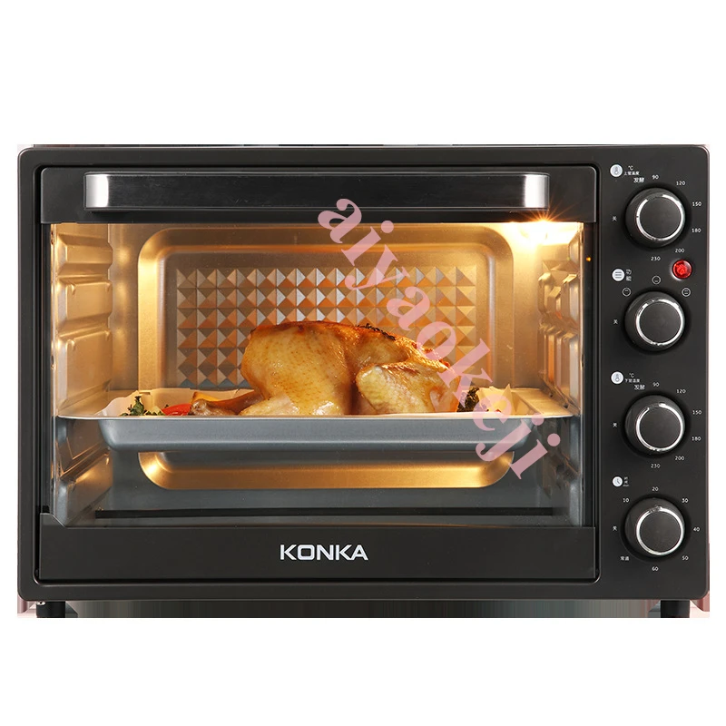 Multifunctional Electric Oven Large Capacity Cake Pizza Oven Household Barbecue Baking Oven Breakfast Machine