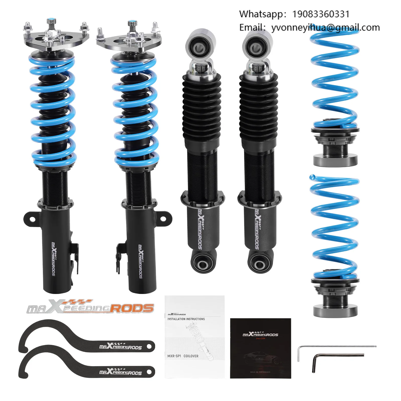 

MaXpeedingrods 24-уровневые демпферные койловеры амортизаторы для Toyota Rav4 2006-2012 гг.
