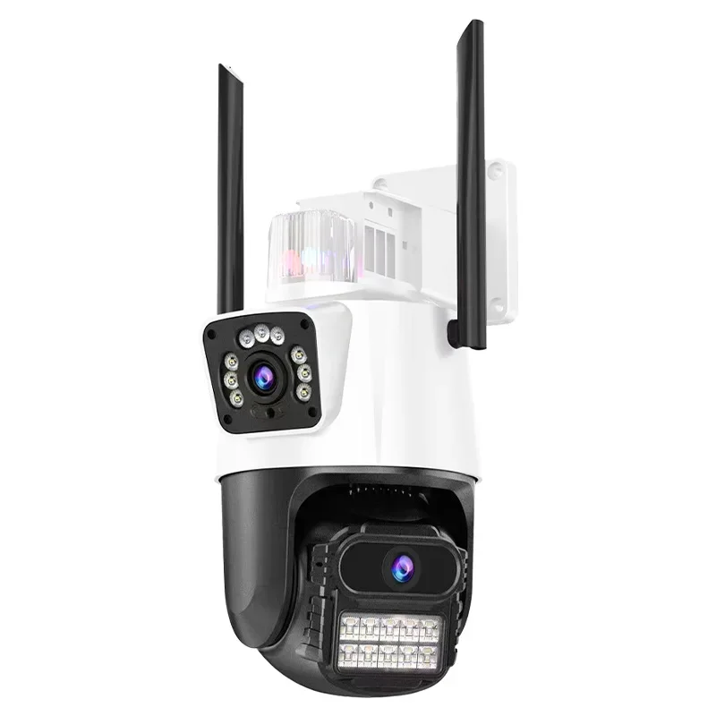 

Dual Lens IP Camera 8MP 4K HD Dual Screen WIFI Camera Floodlight Alarm Auto Tracking Security Camera P2P CCTV Video Surveillanc