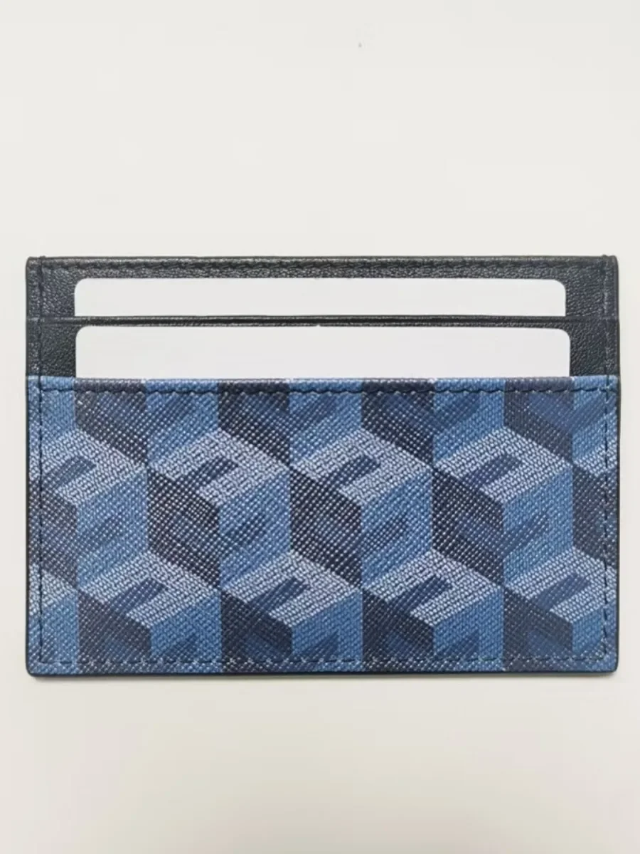 CardHolder,3DPattern Genuine Leather Bank Credit Card Business Card Protector Small Size for Men And Women 2025NewIn ,Coin Purse