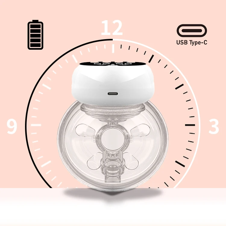 STLF Very New Wearable Electric Breast Pump Comfortable Unique Remote Control Synchronized Milk Pumping for New Mom