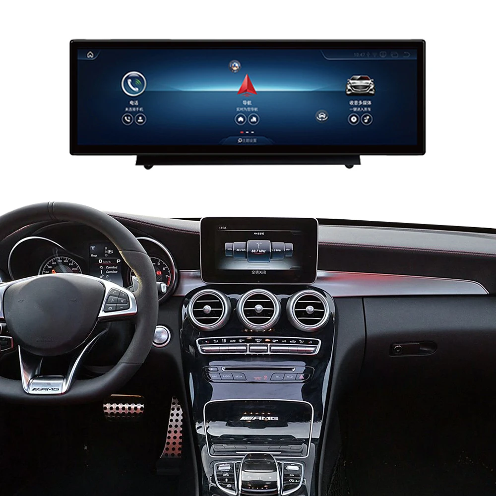 

C Class W204 Android Car Screen 14.9 Inch Wireless CarPlay Android Auto Bluetooth Car DVD Player For Mercedes Benz Screen