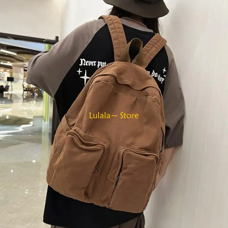 

Y4QA Elegant and Practical School Backpack Laptop Daypack Casual Travel Book Bag