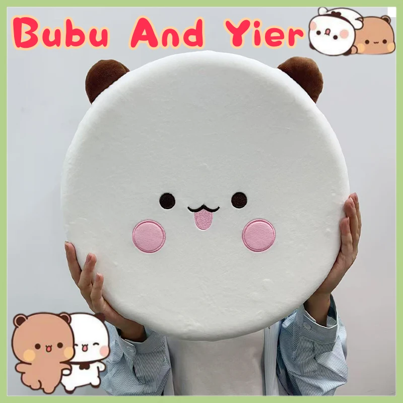 

Bubu & Dudu Plush Cushion Chair Cover, Removable Washable Soft Seat Cushion For Office/Home/Gaming Chair, Bubu And Yie Best Gift
