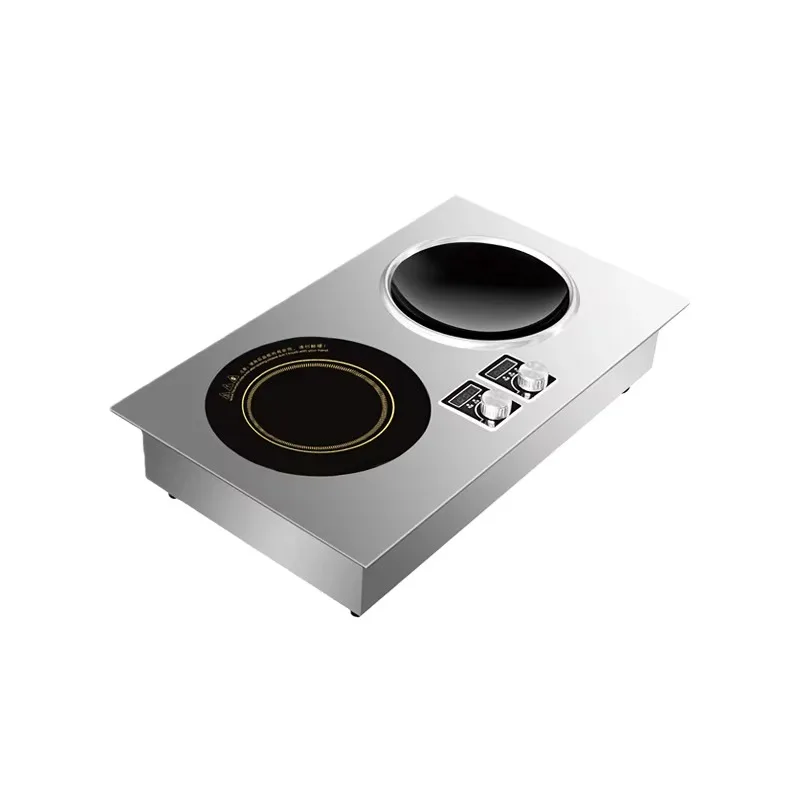 

Built-in Concave Ceramic Hobs Household Cooker Stove Double Head Induction Cooker High Power Double Stove