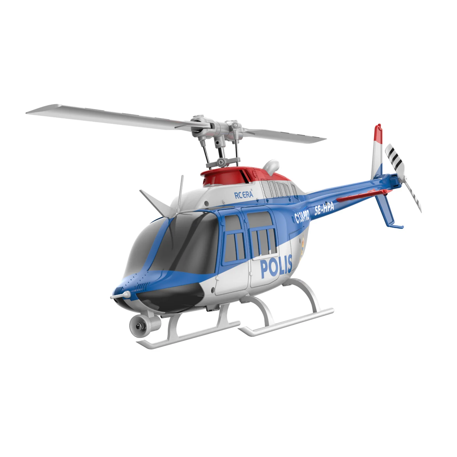 

Масштаб 1/33 2025 New Era Bell 206 C138 Pro, бесщеточная версия, модель вертолета с дистанционным управлением, как настоящий радиоуправляемый дрон, подарок