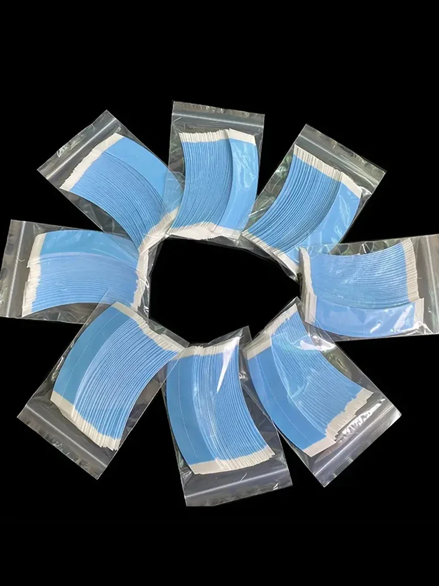 36 Teile/los Super Starke Haar Perücke Band Doppel Kleber Verlängerung Band Streifen Wasserdicht Für Toupet/Spitze Perücken Film C form – Detail 5
