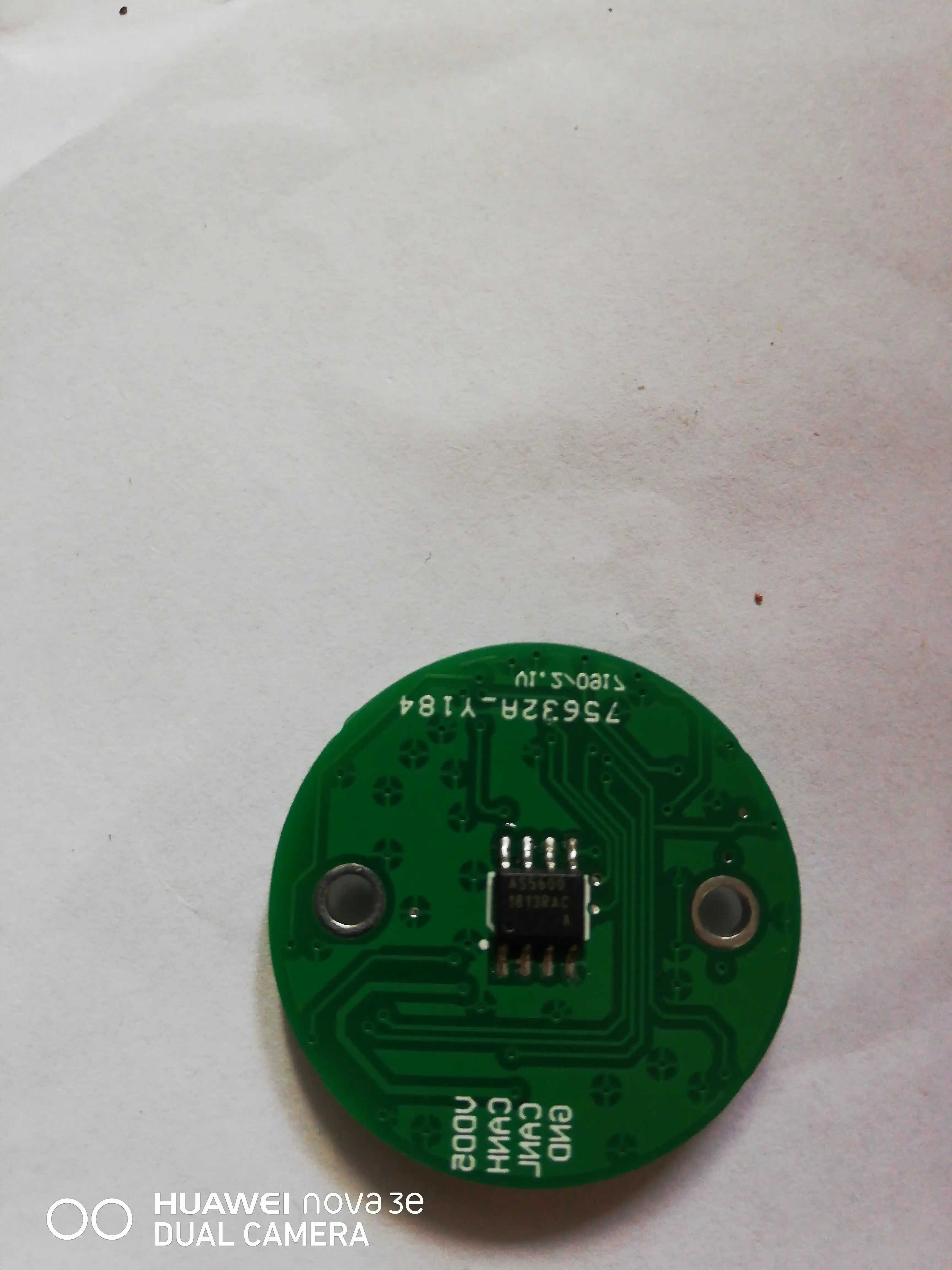 Open Source Magnetic Encoder As5600 Chip Supports ModbusRTU Protocol Multi-turn Transmission Schematic Diagram and Code