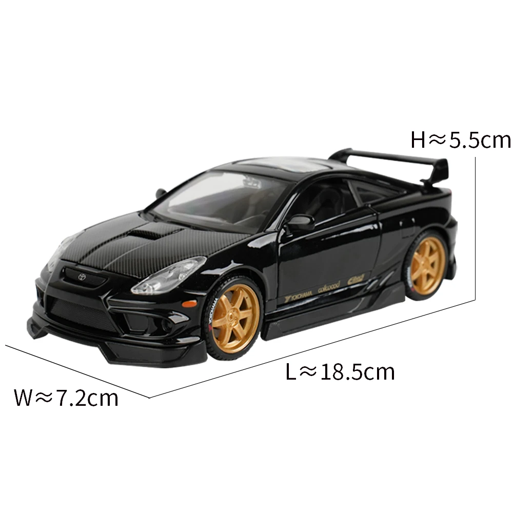 Maisto 1:24 Toyota Celica GT-S Design Static Die Cast Vehicles Collectible Model Sports Car Toys