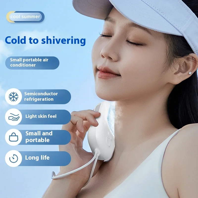 

New Handheld Semiconductor Cooler Hydration Infusion Outdoor friendly Mini Pocket Icy Compressor Fan less Cooling Infuse