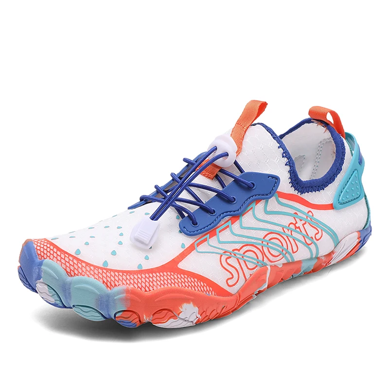 

Summer beach five-toe slippers, sports shoes, new water shoes without shoes, snorkeling water shoes, colorful beach river shoes