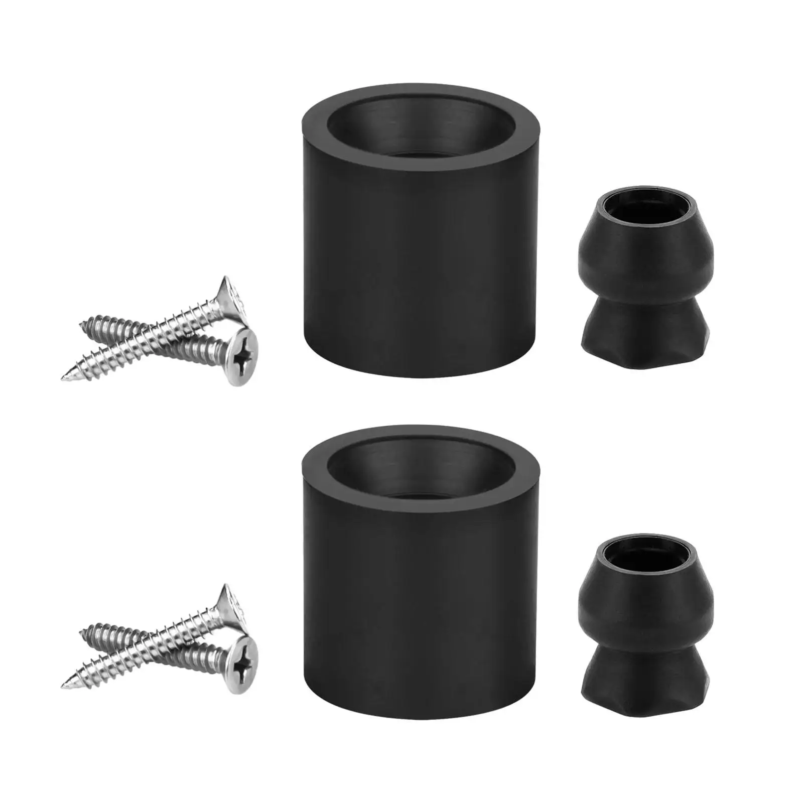 Trailer Door Holder Kit Wear Resistant Rubber for Most RV Trailer