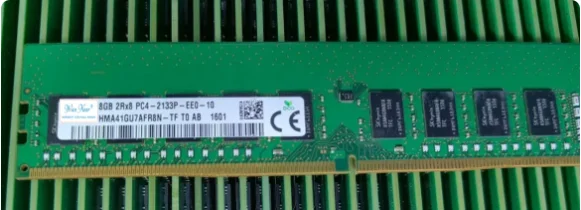 

For 8G 2Rx8 PC4-2133P fourth-generation ddr4 pure ecc server HMA41GU7AFR8N-TF