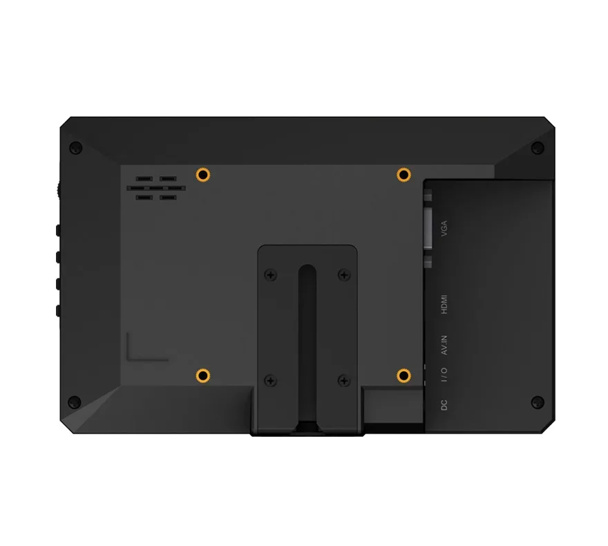 7인치 정전식 차량 헤드레스트 감시 터치스크린 HDMI DVI VGA AV 입력 16:9 공장제