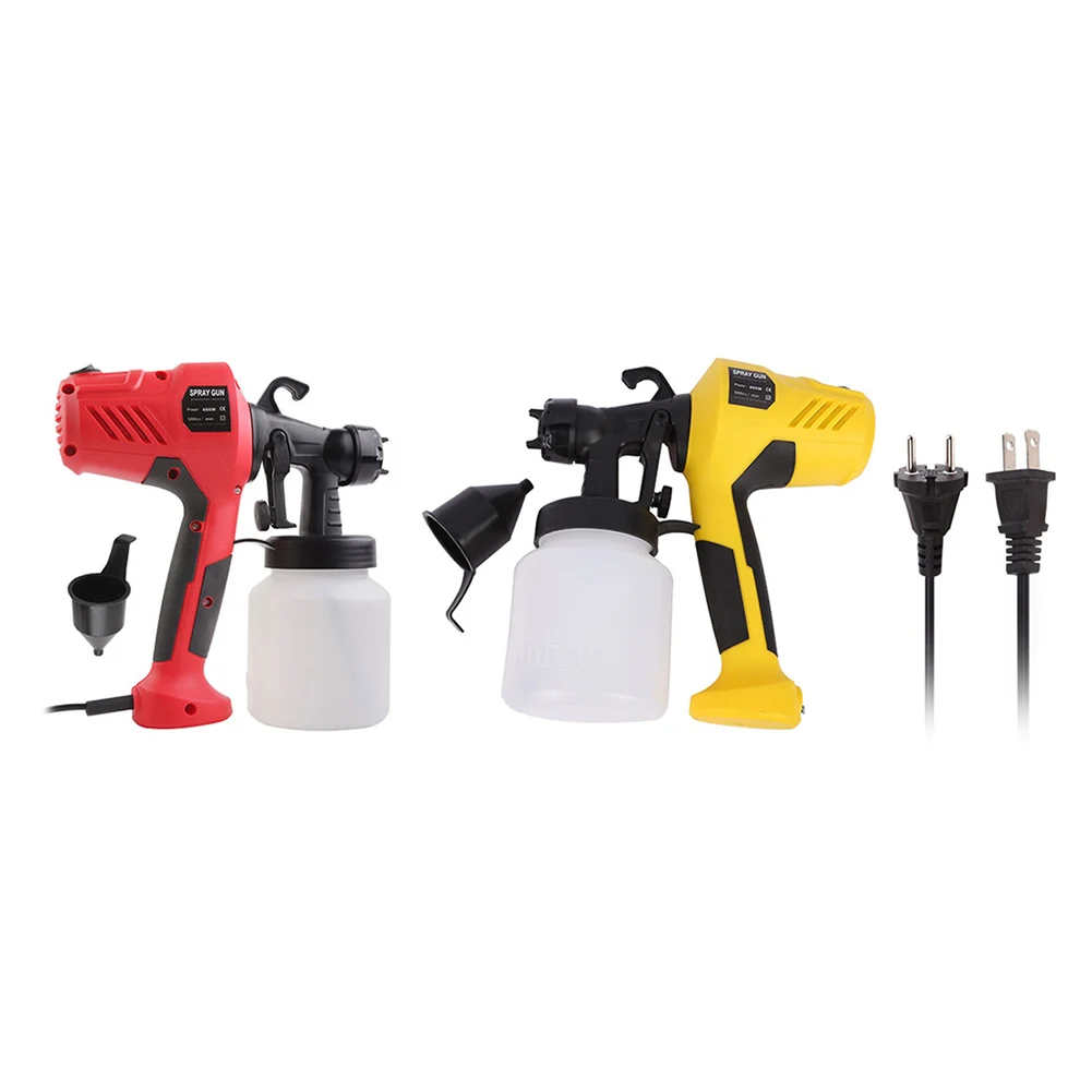 

400W Electric Spray Gun Disinfection Liquid Paint Sprayer Gun Painting Tool Home Power Stain Exterior Automotive Paint Care