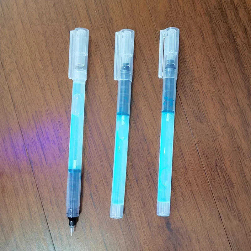 Invisible UV  Ink Pen Anti-counterfeiting Colorless Fluorescent Ink  Liquid Marking Neutral Pen