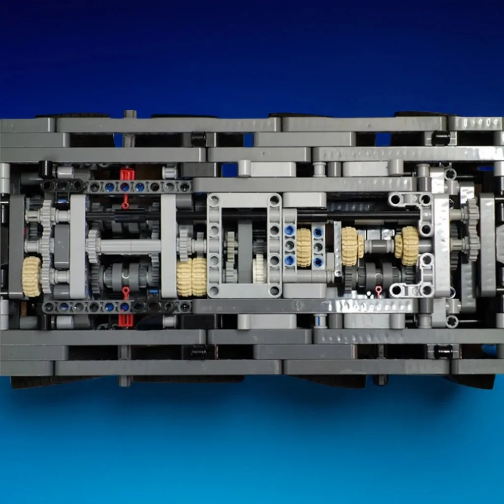 2732 個 42009 Mod 新しいギアボックス建設車両カスタム MOC 作成ビルディングブロックおもちゃギフト