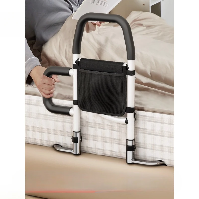 

Bedside handrails, railings for the elderly, standing up devices for the elderly, fall prevention devices, wake-up aids,