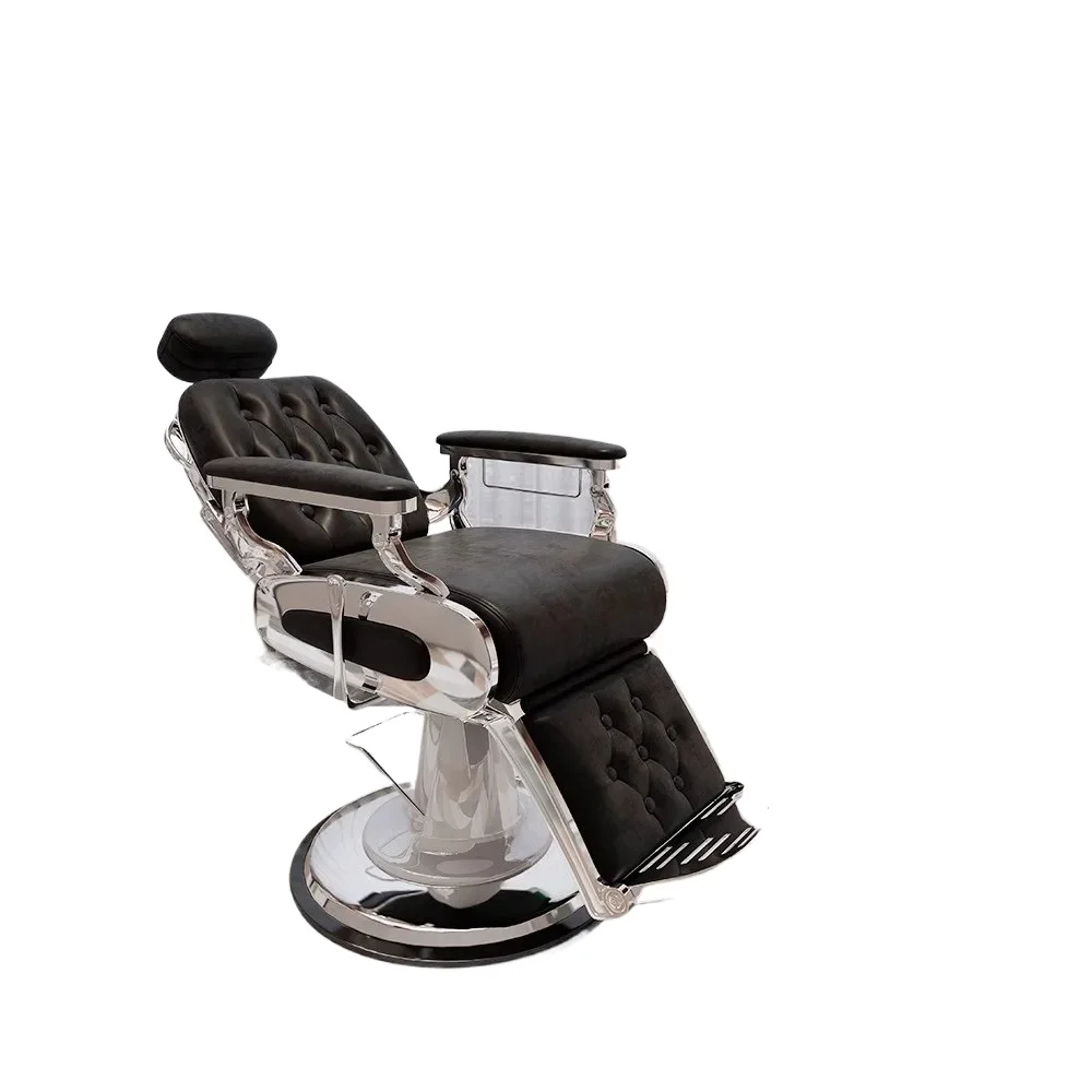 LH, barber shop chair hair salon special can be put down to cut hair rotation can lie down