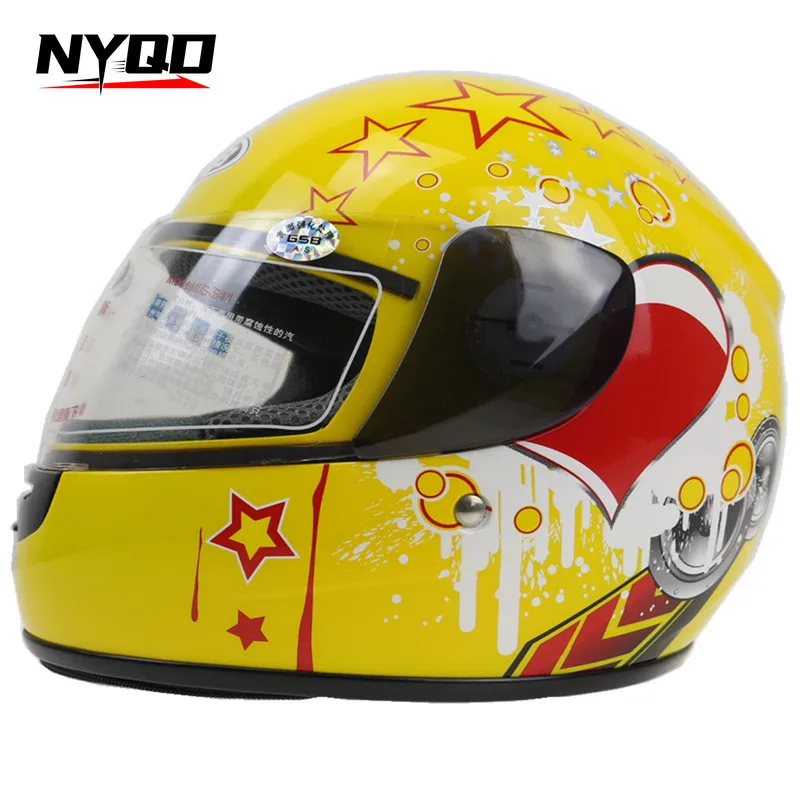 

GSB-341 Детский картинг Шлем Электромобиль Детский мотоциклетный шлем Полный защитный шлем одобренный DOT