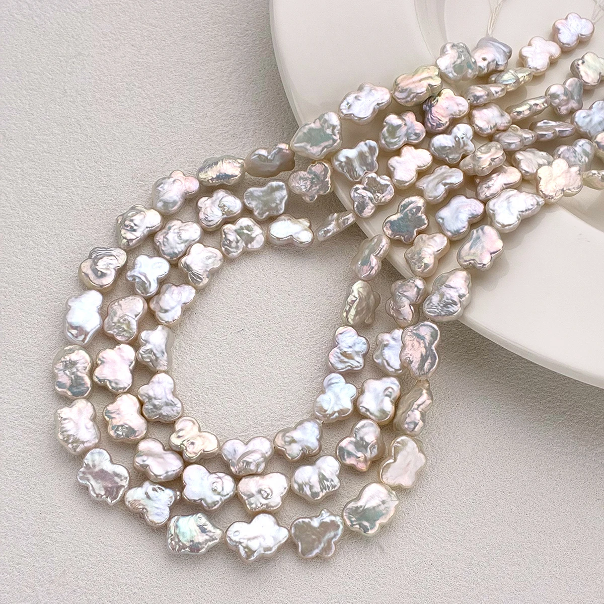 

AAA Exquisite Natural Freshwater Baroque Pearl Cloud Shape Loose Space Beads For Jewelry Making DIY Necklace Bracelet Accessory