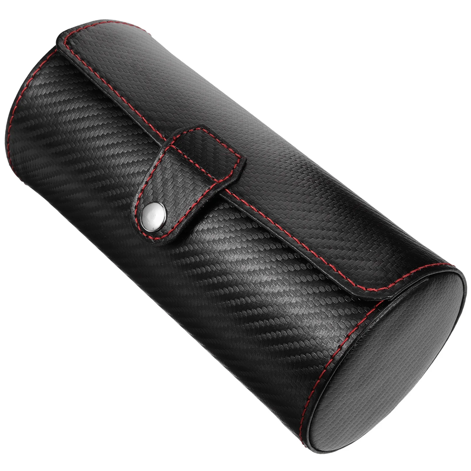 

Watch Box For Men Small Lightweight Pu Travel Case Portable Watch Display Container Jewelry Storage Organizer Gift