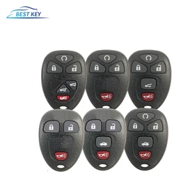 BEST KEY Smart Remote Key Shell  Case 3/4/ 5/ 6 Button For Chevrolet Tahoe Traverse For GMC Chevy Silverado For Buick Hummer H3