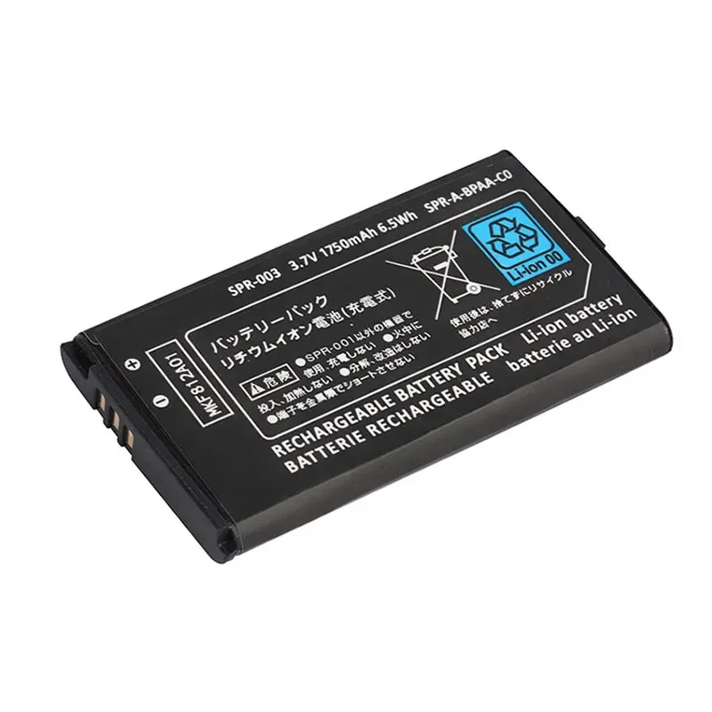 2500mAh 3.7V 3DS XL Console Battery SPR-003 SPR003 Lithium Batteries for Nintendo Switch 3dsxl Console SPR 003 Rechargeable Cell