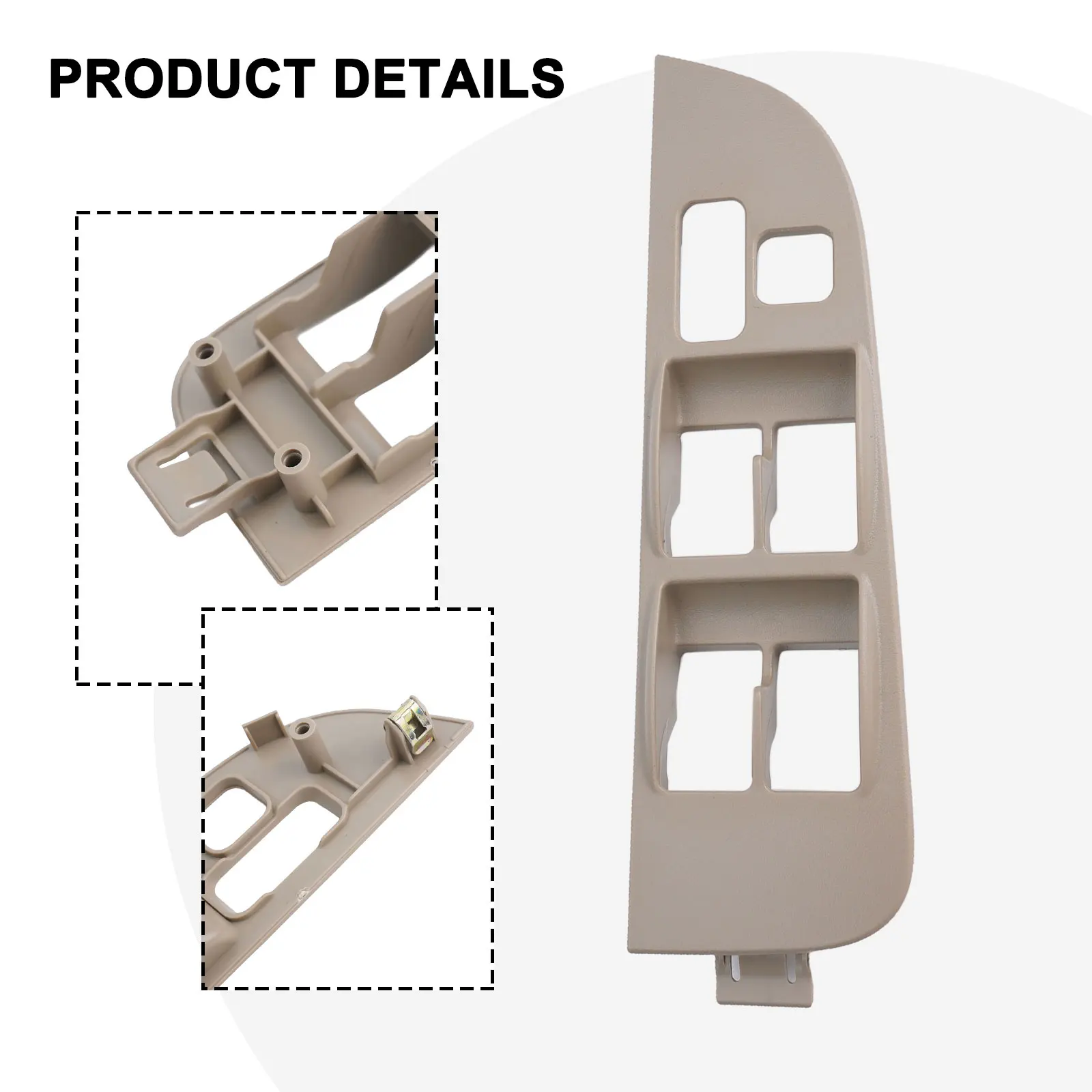 

Auto Parts Switch Panel Beige Car Accessories Eplacement 1 Pieces 980201-02060-C0 Easily Install Elegant Design