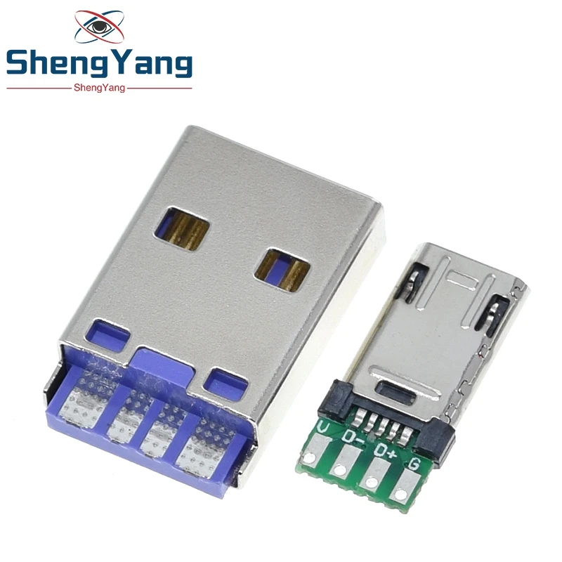 Micro Male Plug Wit…