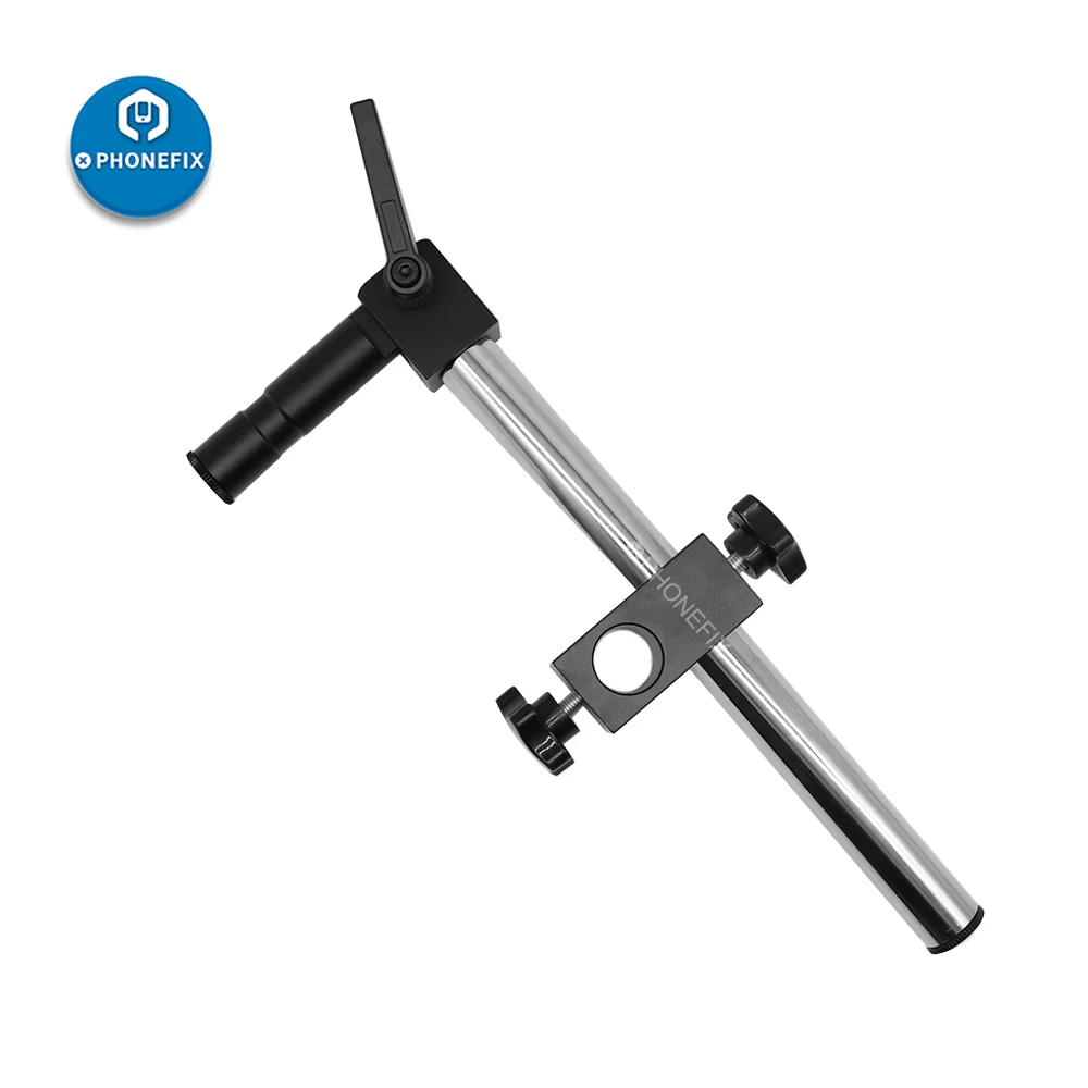 Średnica 25mm Heavy Duty podparcie ramion uniwersalne ramię mikroskopu 360 ° uchwyt obrotowy do przemysłowego mikroskop Stereo podstawa stołu