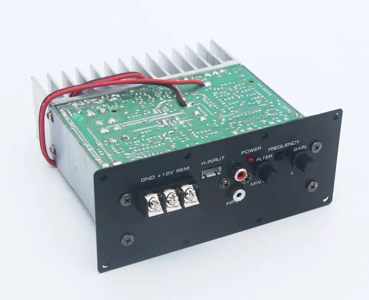 12V Car Audio Amp Board 868 Mono Channel High Power Subwoofer Module Heavy Bass Full Range Amplifier
