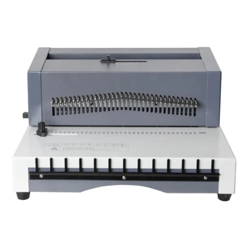 Office school easy to operate wire book punching and binding machine