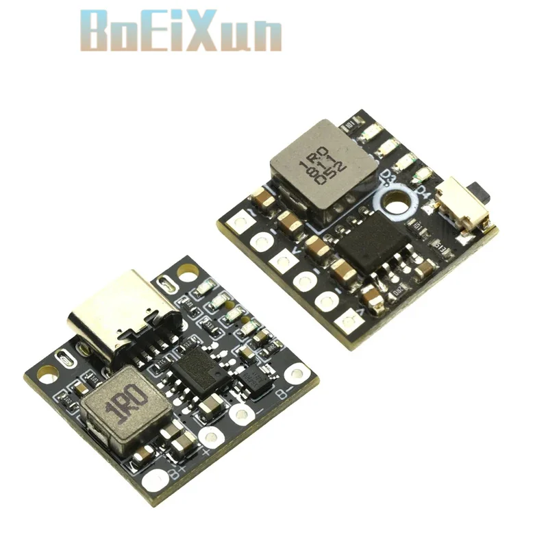 2.4A/5V integrated charging and discharging module 3.7V 4.2V 18650 lithium battery charging boost power supply board protection