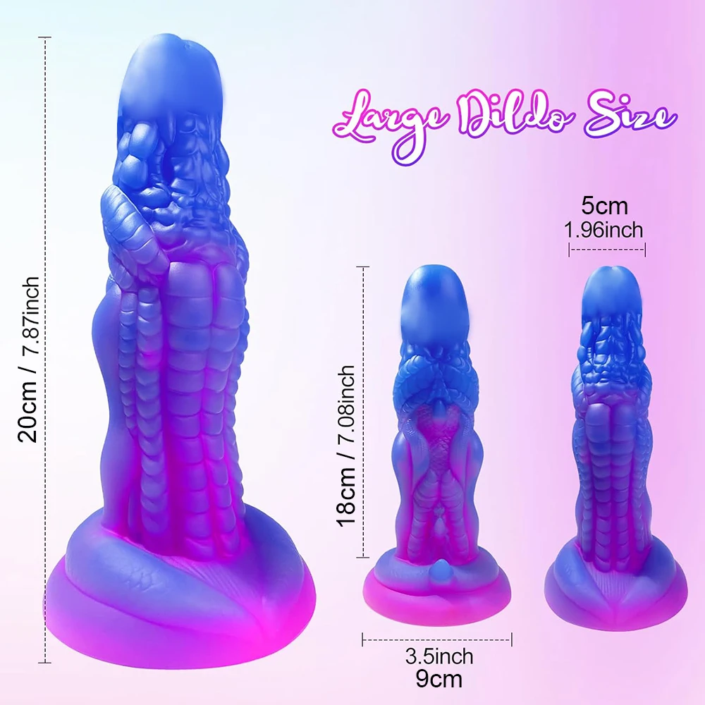 Anal Plug เพศของเล่นสําหรับผู้หญิงขนาดใหญ่แฟนตาซี Monster Dildo พร้อมถ้วยดูดที่แข็งแกร่งแฮนด์ฟรีเล่น Dildo ช่องคลอดการสําเร็จความใคร่กระตุ้น