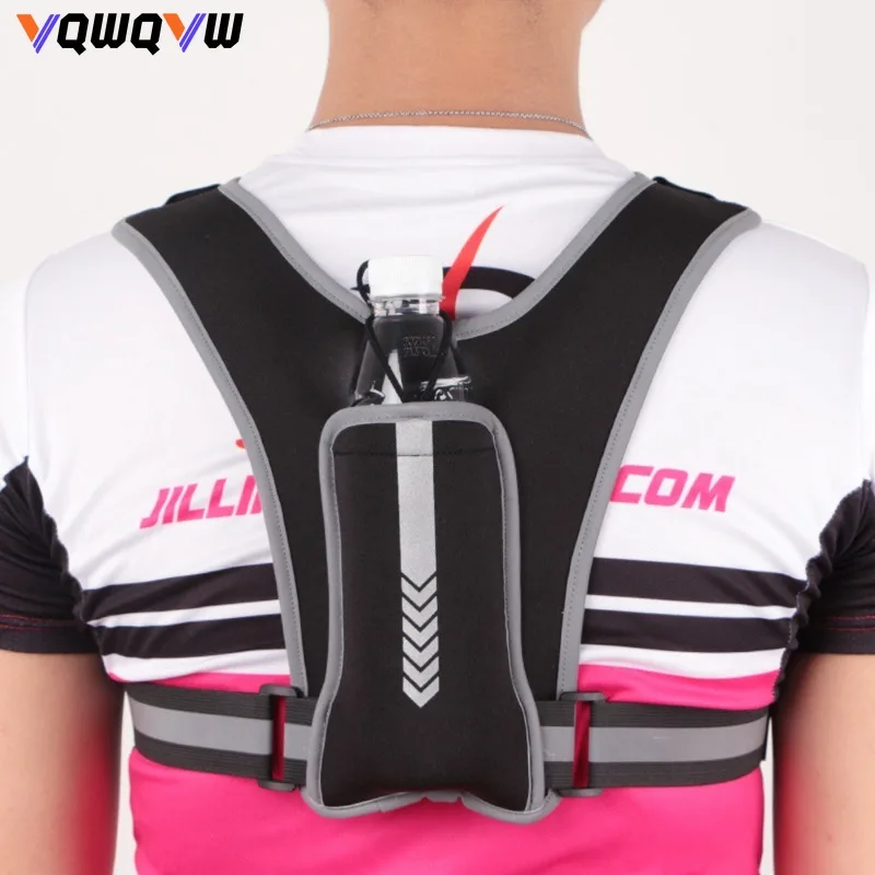 1Pcs Reflective Running Vest Mobile Phone Stand Sports Outdoor,Breathable Lightweight Running Vest,Suitable for Cycling