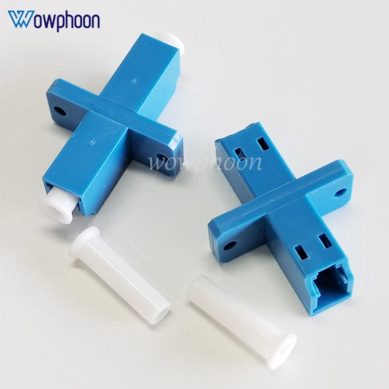 

10PCS LC-LC simplex fiber optic ear / flange / connector for / optic / frame terminal box Customized