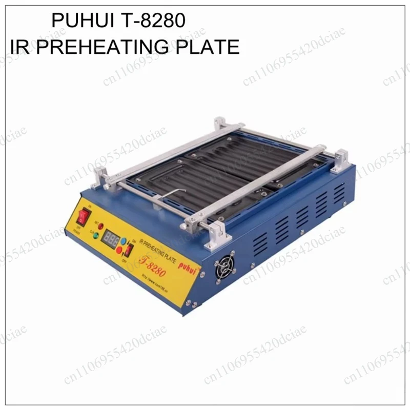 PCB infrared preheating board T-8280 infrared preheating furnace 0-450 degrees Celsius solder repair 220V or 110V T8280