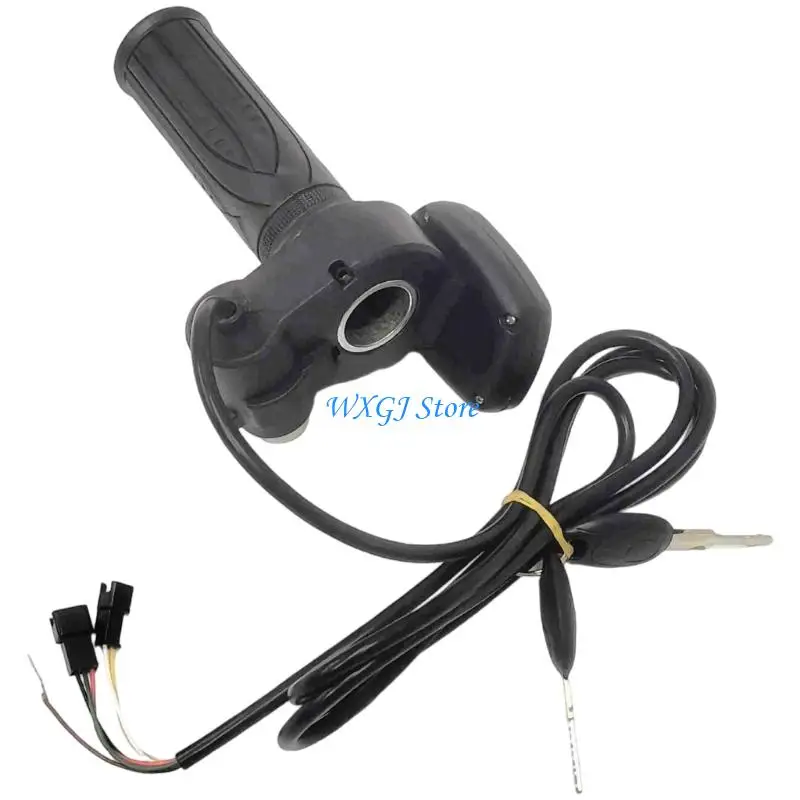 

37JE Digital Speedometer Throttle Grip Featuring Security Lock & Curved Screen Anti Theft Motorcycle Speed for Rdiing