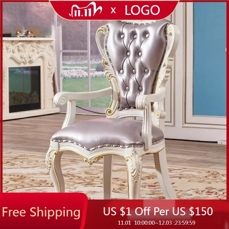 

Lounge Unique Dining Chairs Wooden Party Modern Luxury Nordic Events Comfortable Dining Chairs High Sillas Kitchen Furniture