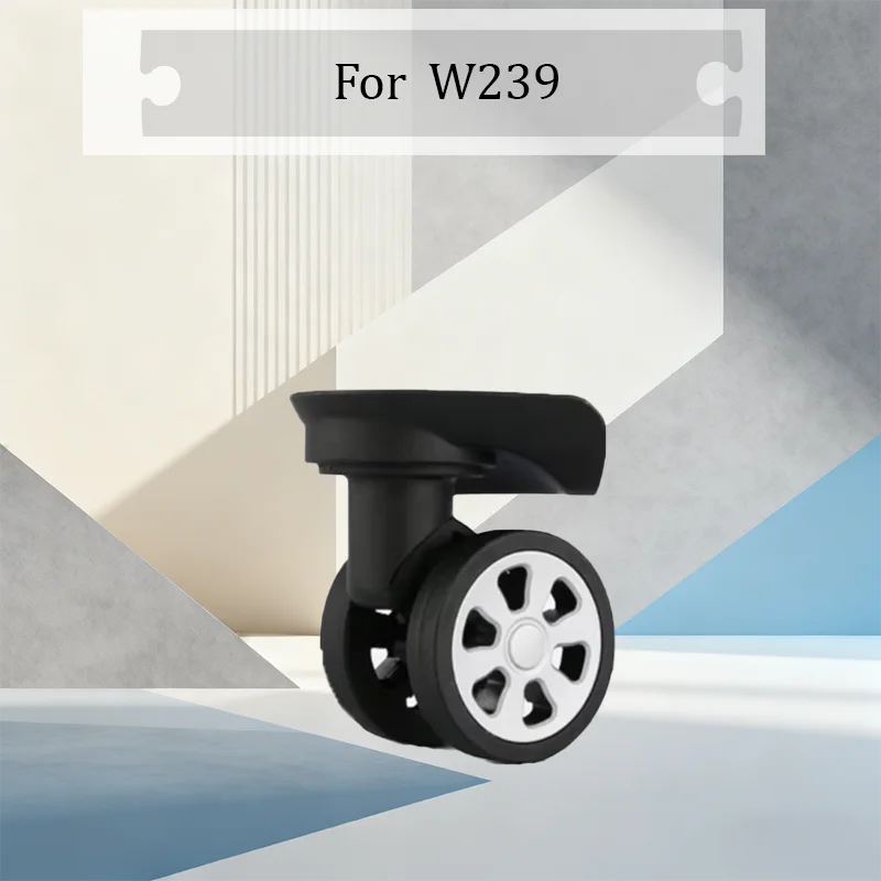 

Комплект сменных колес для чемодана W239, поворотные на 360 градусов ° Бесшумные поворотные ролики, износостойкие аксессуары для чемоданов