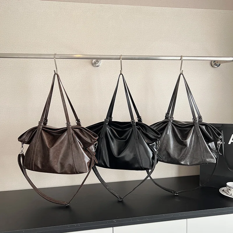 ميلارد حقيبة نسائية 2026 تريند خمر فاخر مصمم لينة بولي Leather حقيبة يد جلدية Bolsas Femininas شيك سعة كبيرة تخفيف الأفاق