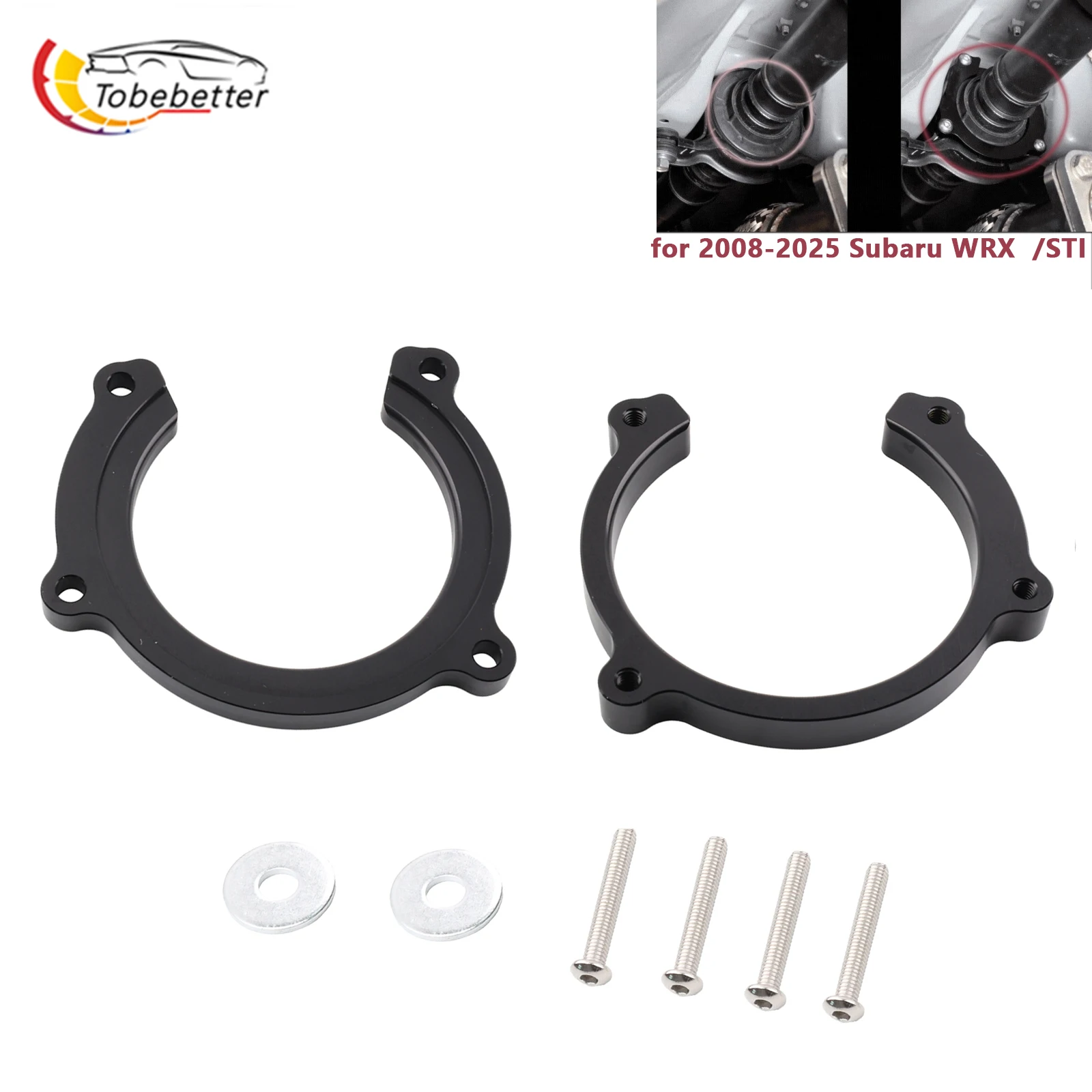PSP-DRV-201 Lockdown for Driveshaft for 08-21 Subaru STI & 08-24 WRX alignment and reduce driveshaft movement