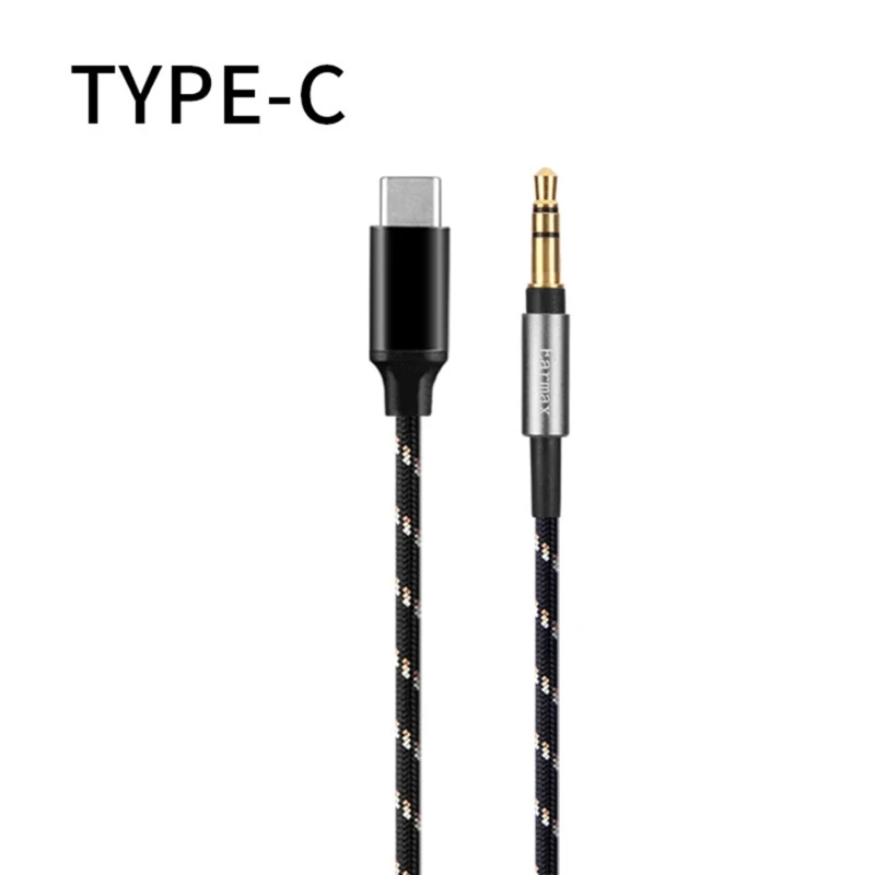 Durable Headphone Cable Nylon Braided for MDR1A 1000XM3 XM4 1AM2 and Other Headphone Models D46B