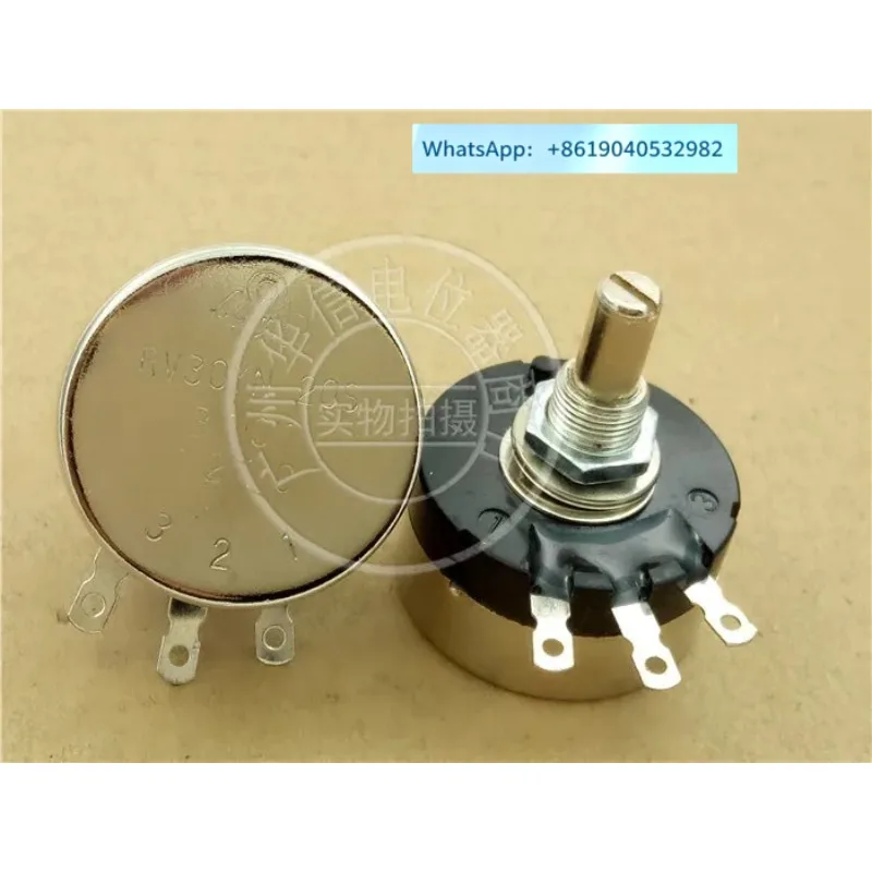 10 pieces TOCOS carbon film potentiometer 100R Ω RV30YN 20S B101 for 300B filament balance