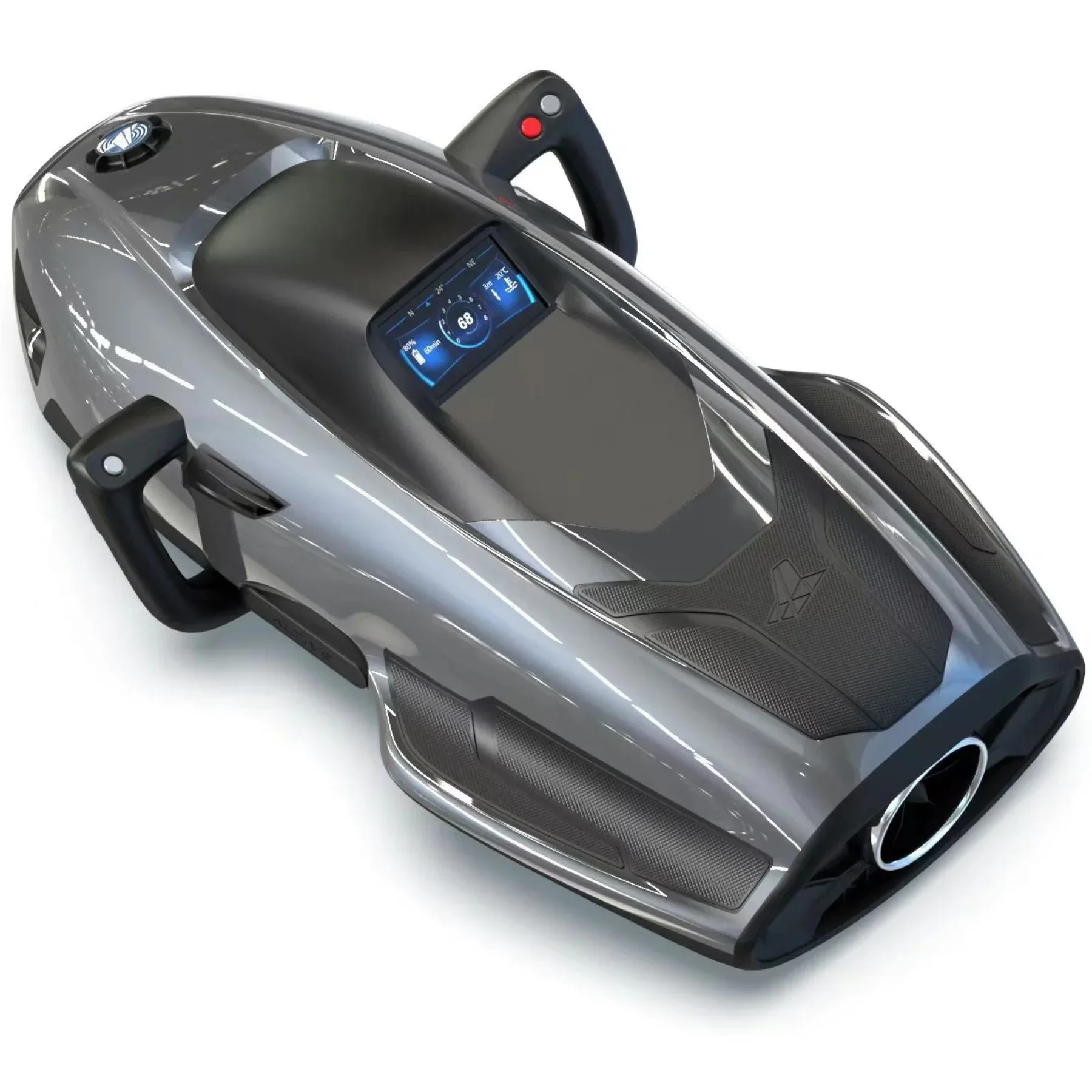 Altivs Apx سكوتر خفيف الوزن بعمق 40 مترًا تحت الماء 23 كجم دفع 370N 100 دقيقة وقت اللعب