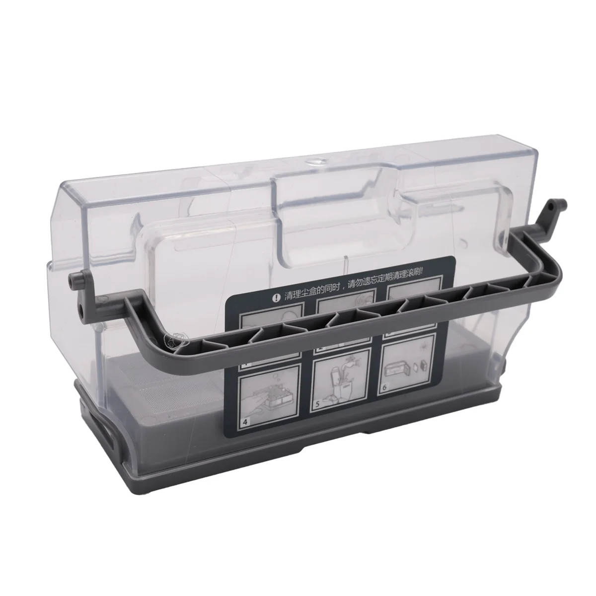 Caja de polvo para Robot aspirador, filtro HEPA para Ecovacs Deebot OZMO 900 DN5G, piezas de aspiradora robótica, accesorios