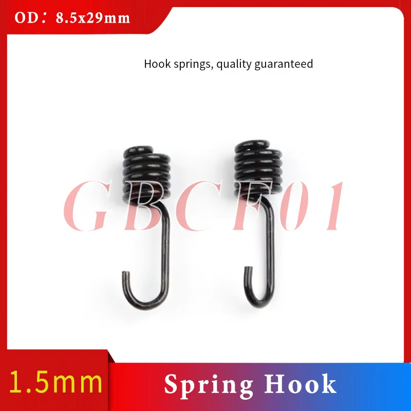 

5 Pieces Bungee Shock Cord Hooks Metal Clips For Kayak Covers Sunshades Kayak Shock Cord Bungee Rope Luggage Tie Down Straps